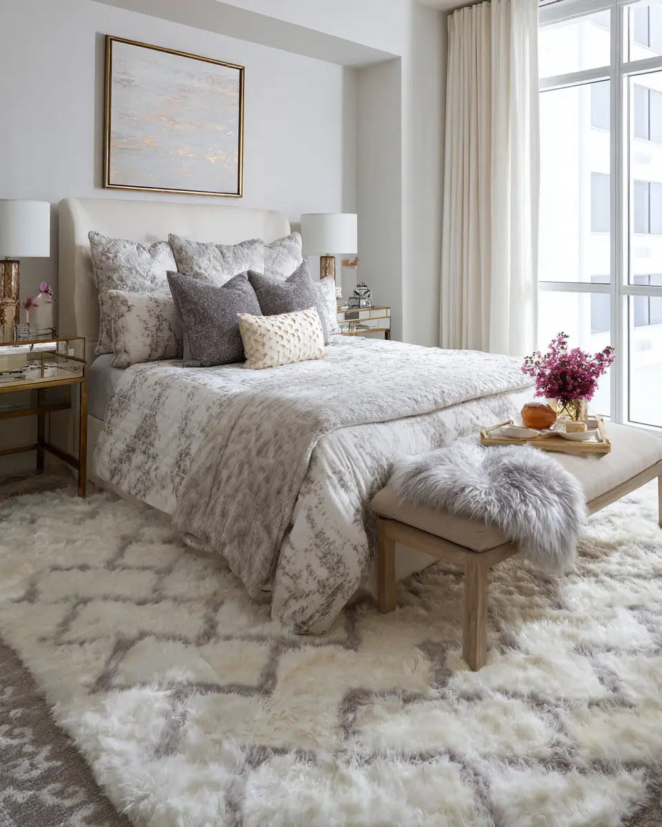 Airy Art Deco Bedroom Decor Ideas