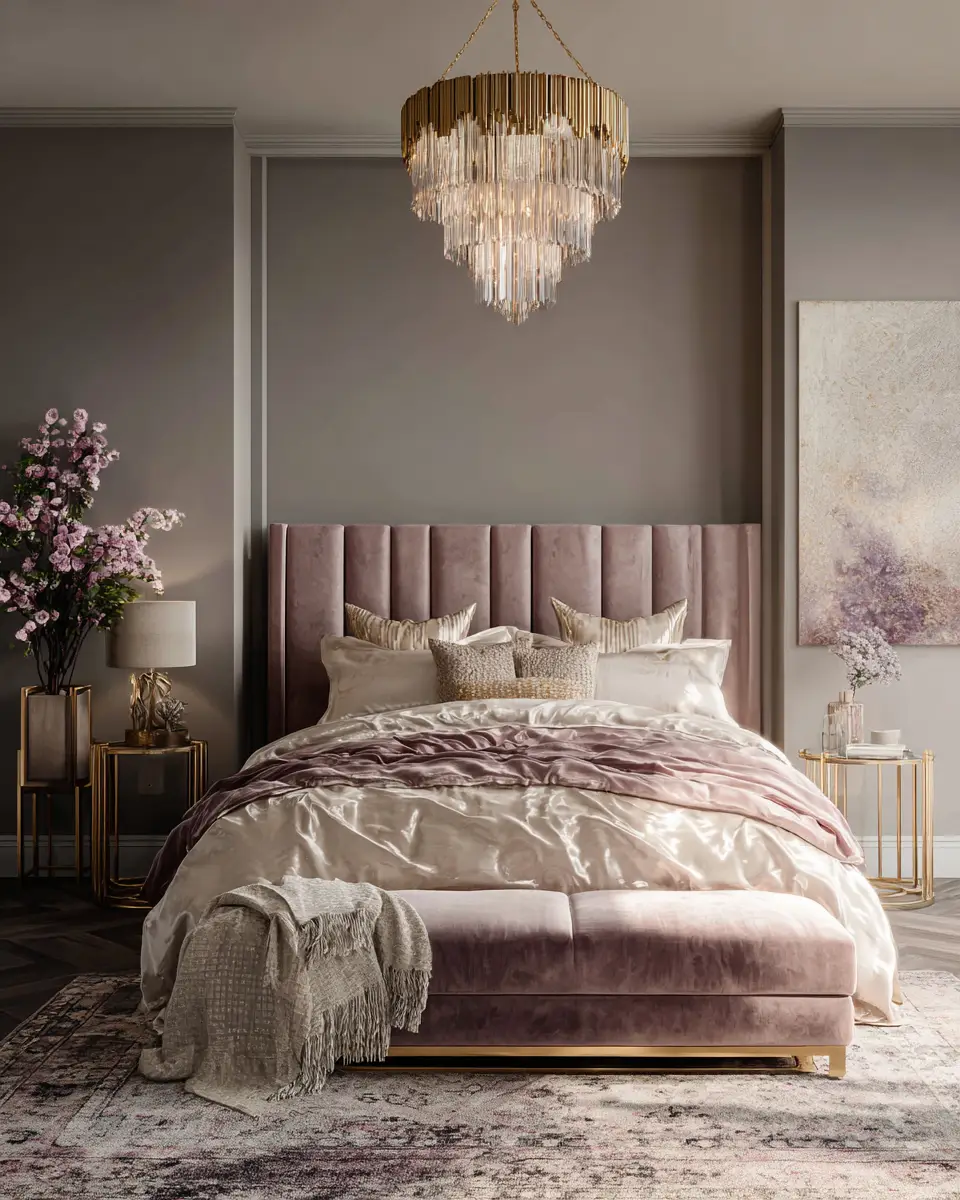 Airy Art Deco Bedroom Decor Ideas