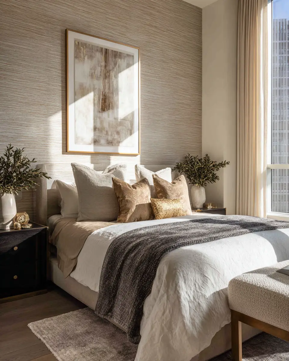 Airy Art Deco Bedroom Decor Ideas