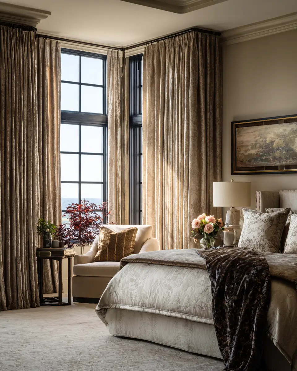 Airy Art Deco Bedroom Decor Ideas