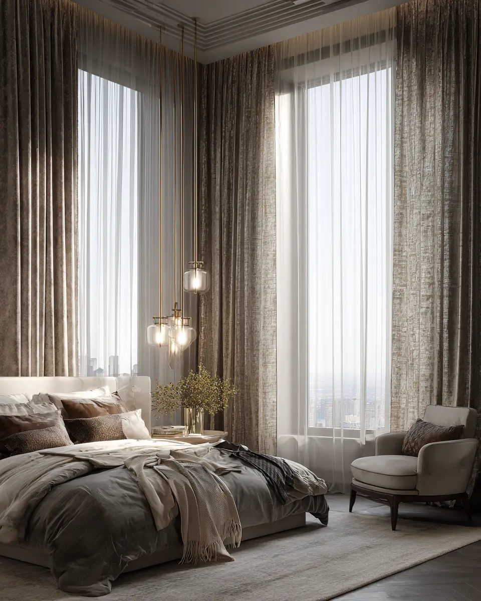 Airy Art Deco Bedroom Decor Ideas