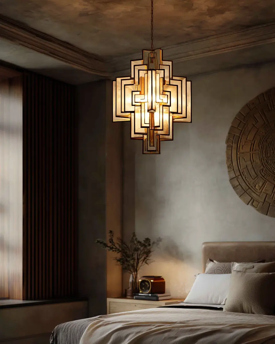 Airy Art Deco Bedroom Decor Ideas