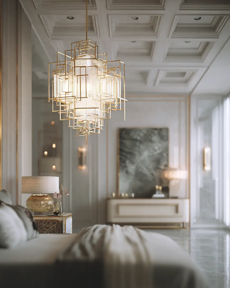 Airy Art Deco Bedroom Decor Ideas