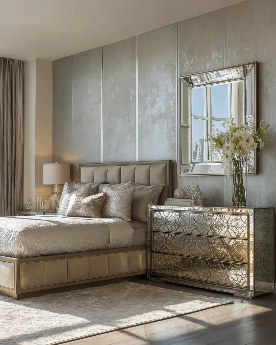 Airy Art Deco Bedroom Decor Ideas