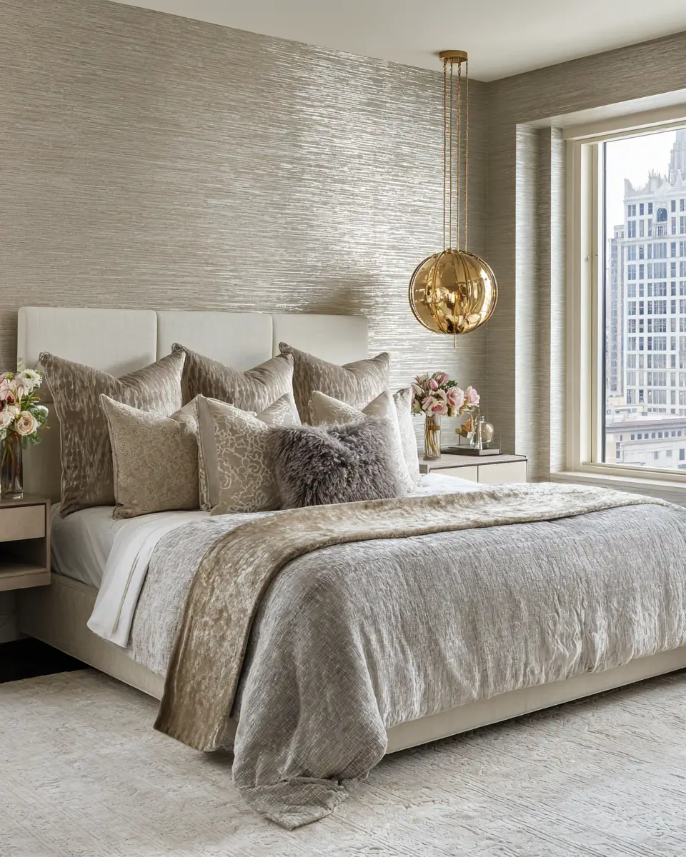 Airy Art Deco Bedroom Decor Ideas