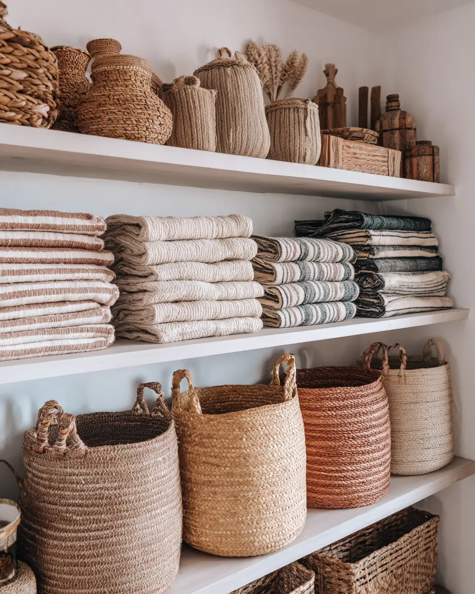Airy Boho Laundry Room Decor Ideas