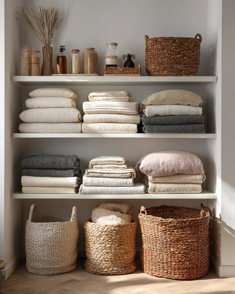 Airy Boho Laundry Room Decor Ideas