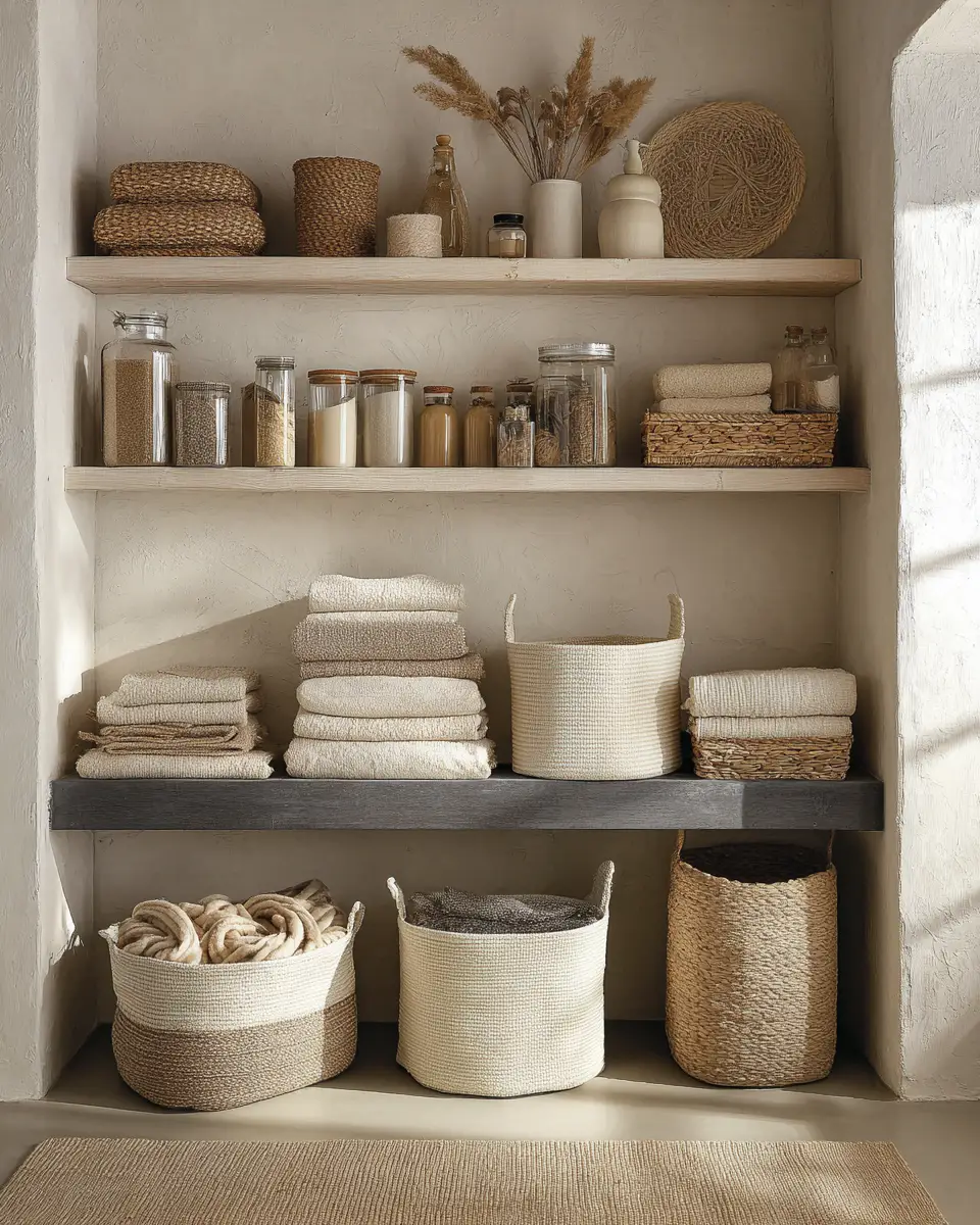 Airy Boho Laundry Room Decor Ideas