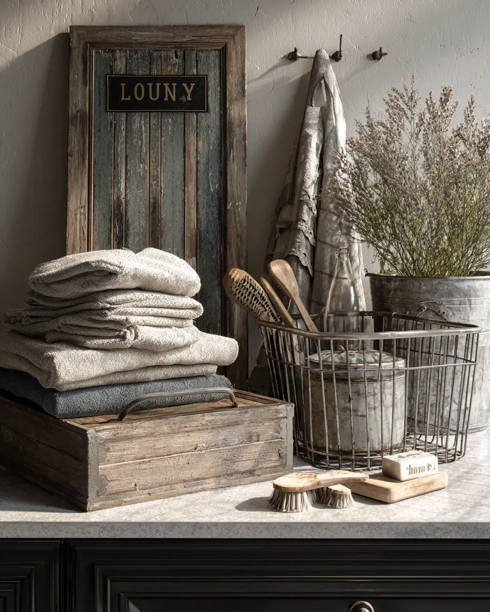 Airy Boho Laundry Room Decor Ideas