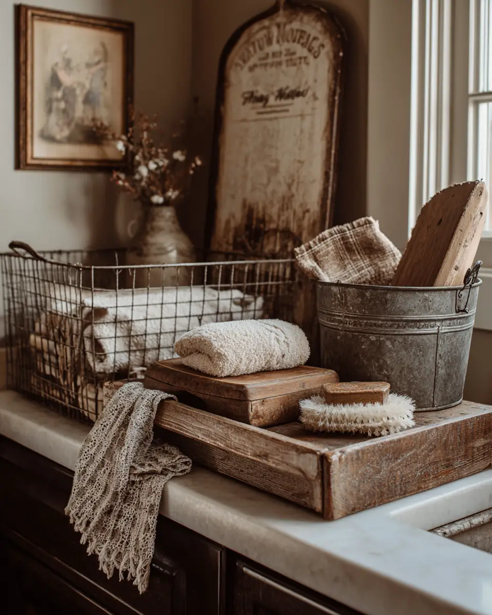 Airy Boho Laundry Room Decor Ideas