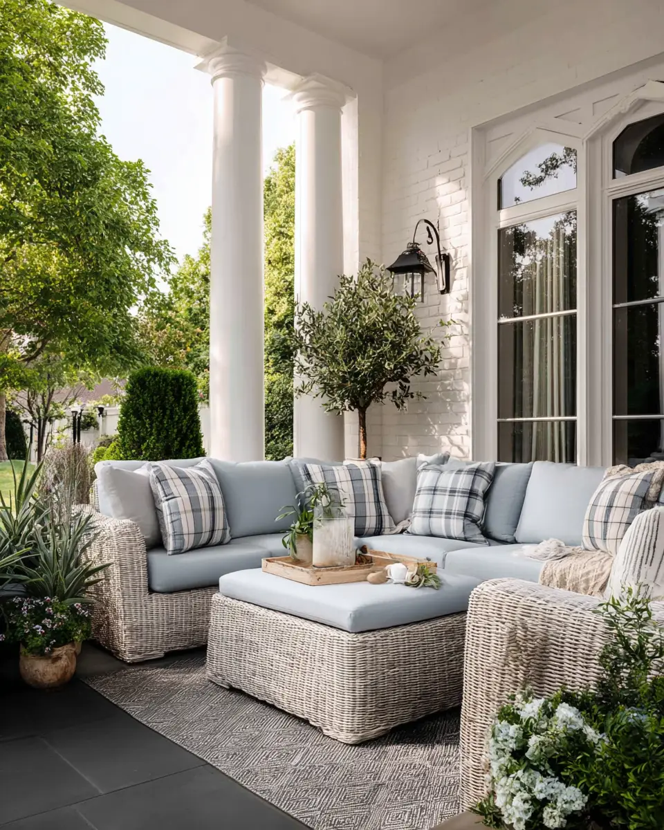 Airy Classic Patio Decor Ideas