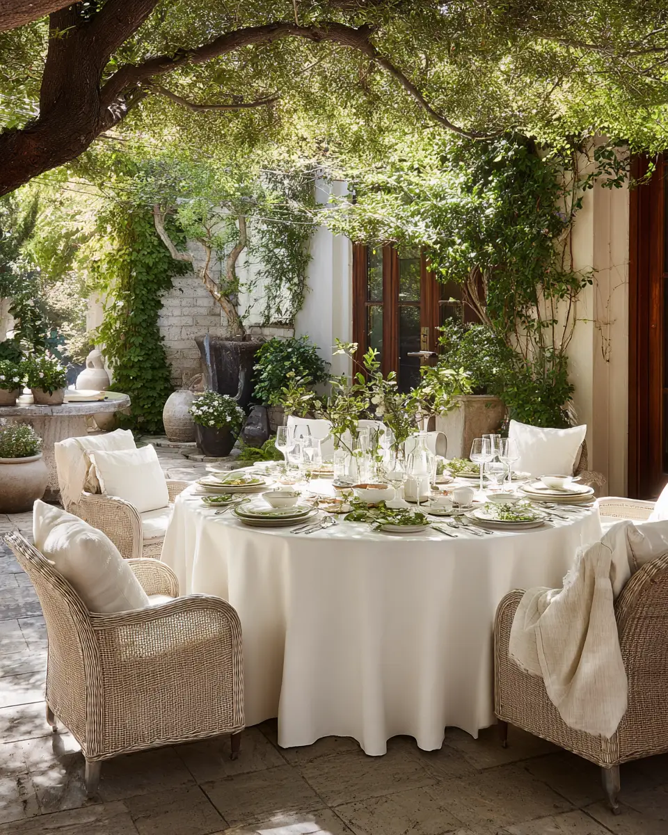 Airy Classic Patio Decor Ideas
