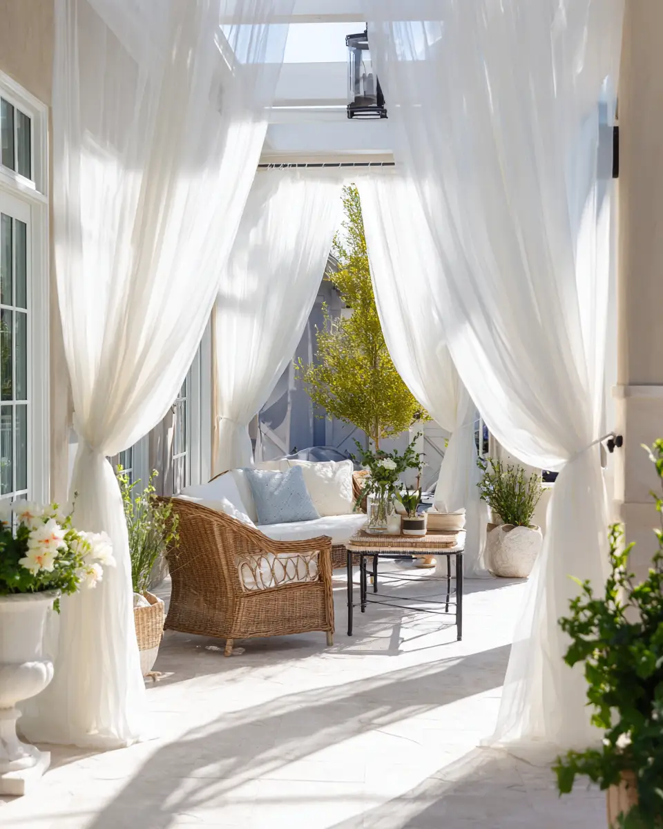 Airy Classic Patio Decor Ideas