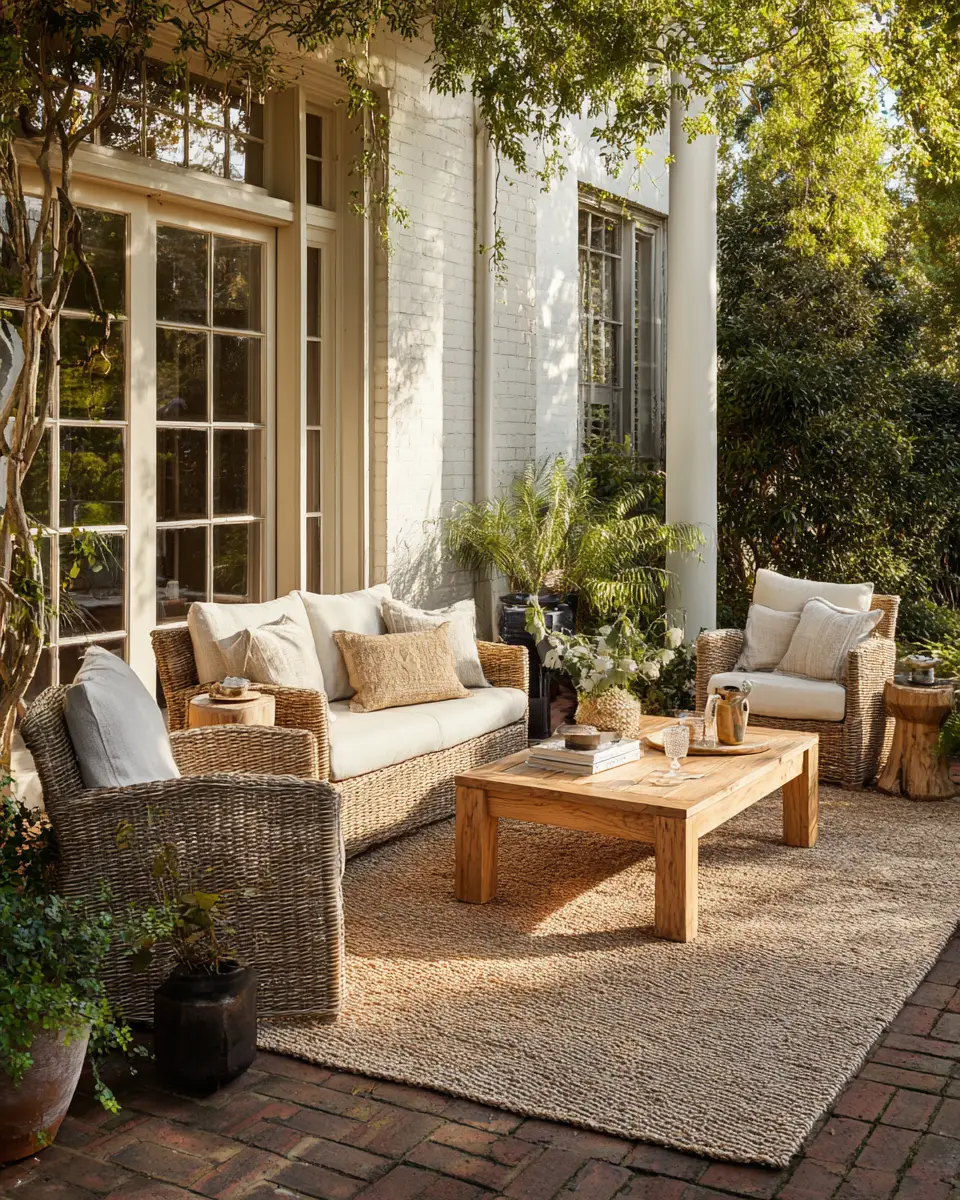 Airy Classic Patio Decor Ideas