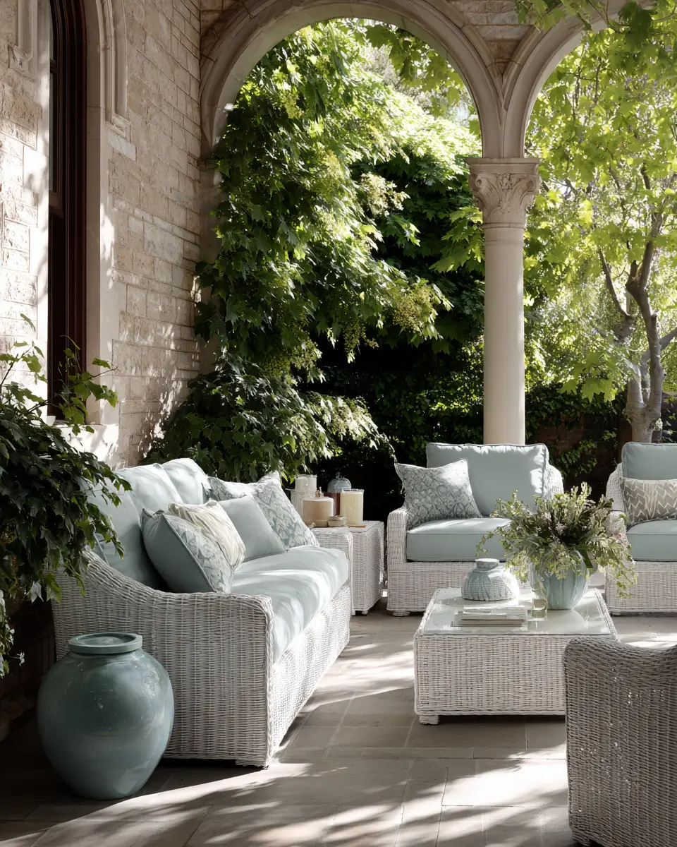 Airy Classic Patio Decor Ideas