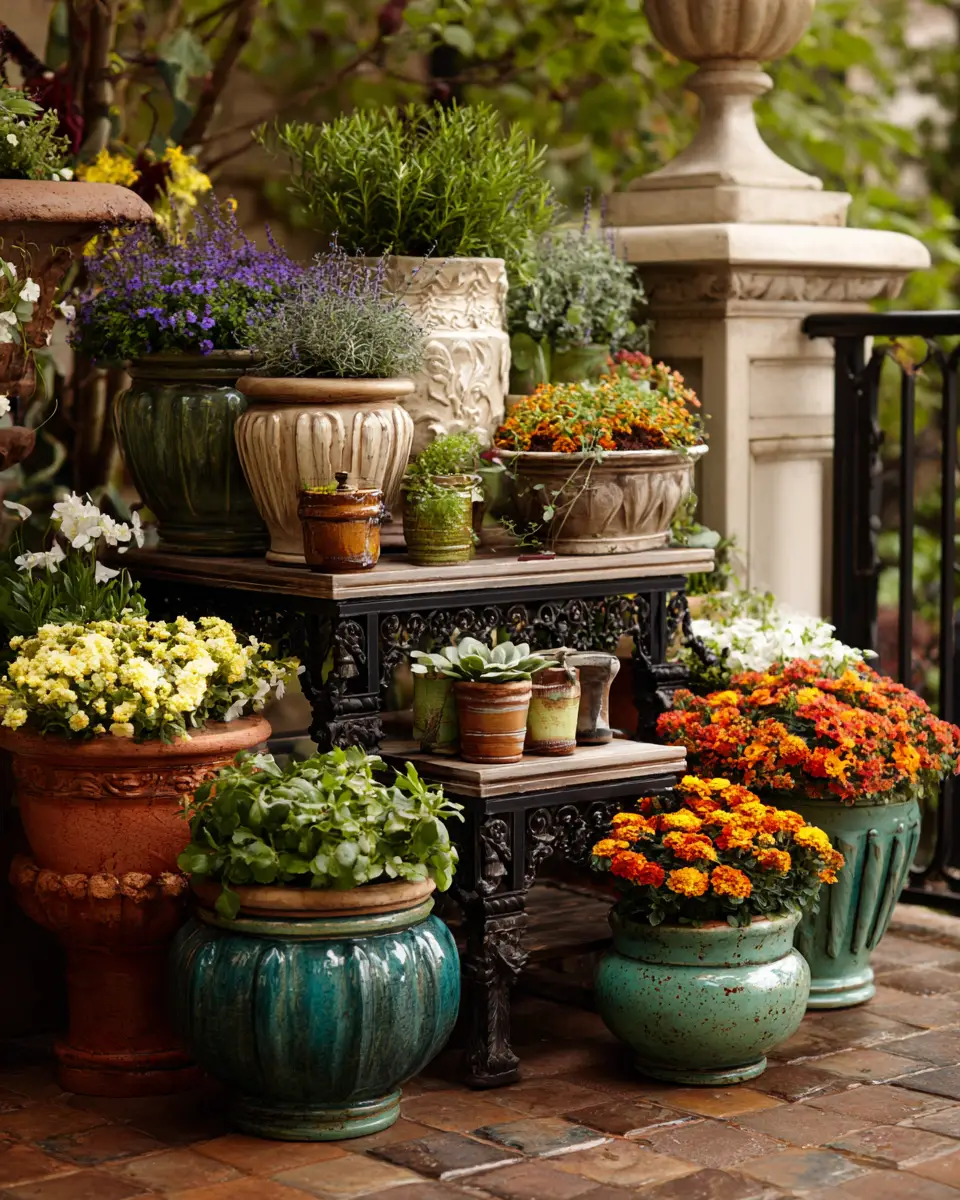 Airy Classic Patio Decor Ideas - Image 36