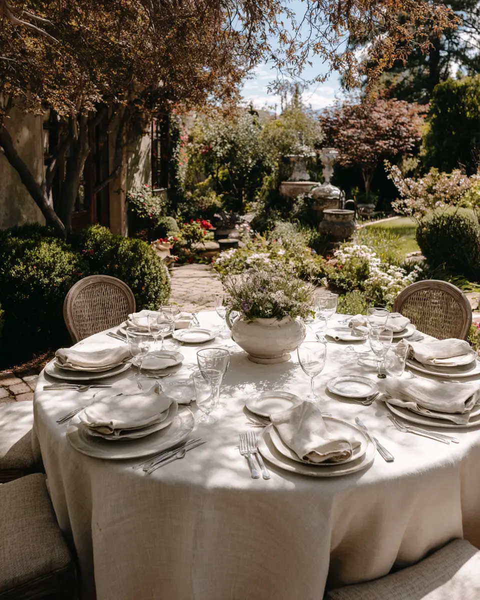 Airy Classic Patio Decor Ideas