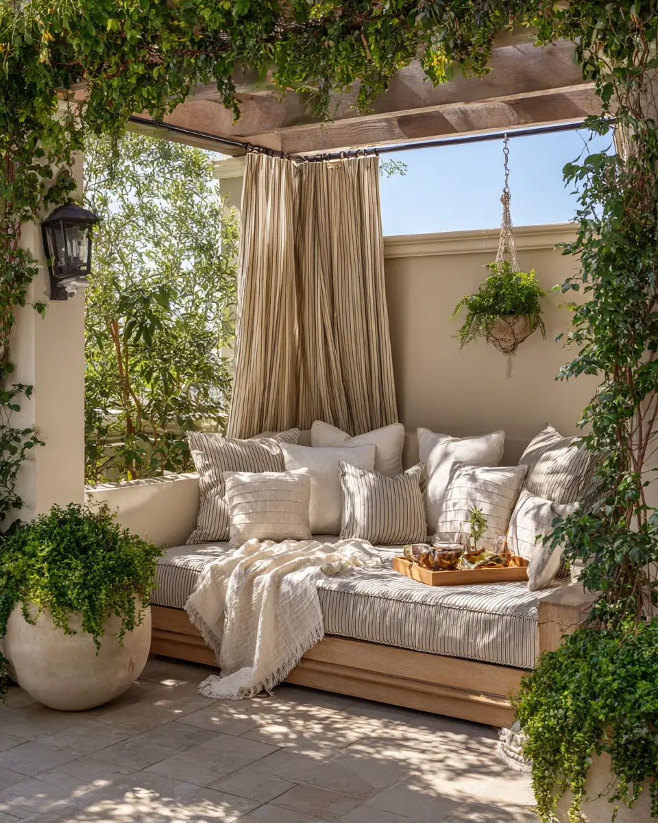 Airy Classic Patio Decor Ideas - Image 42