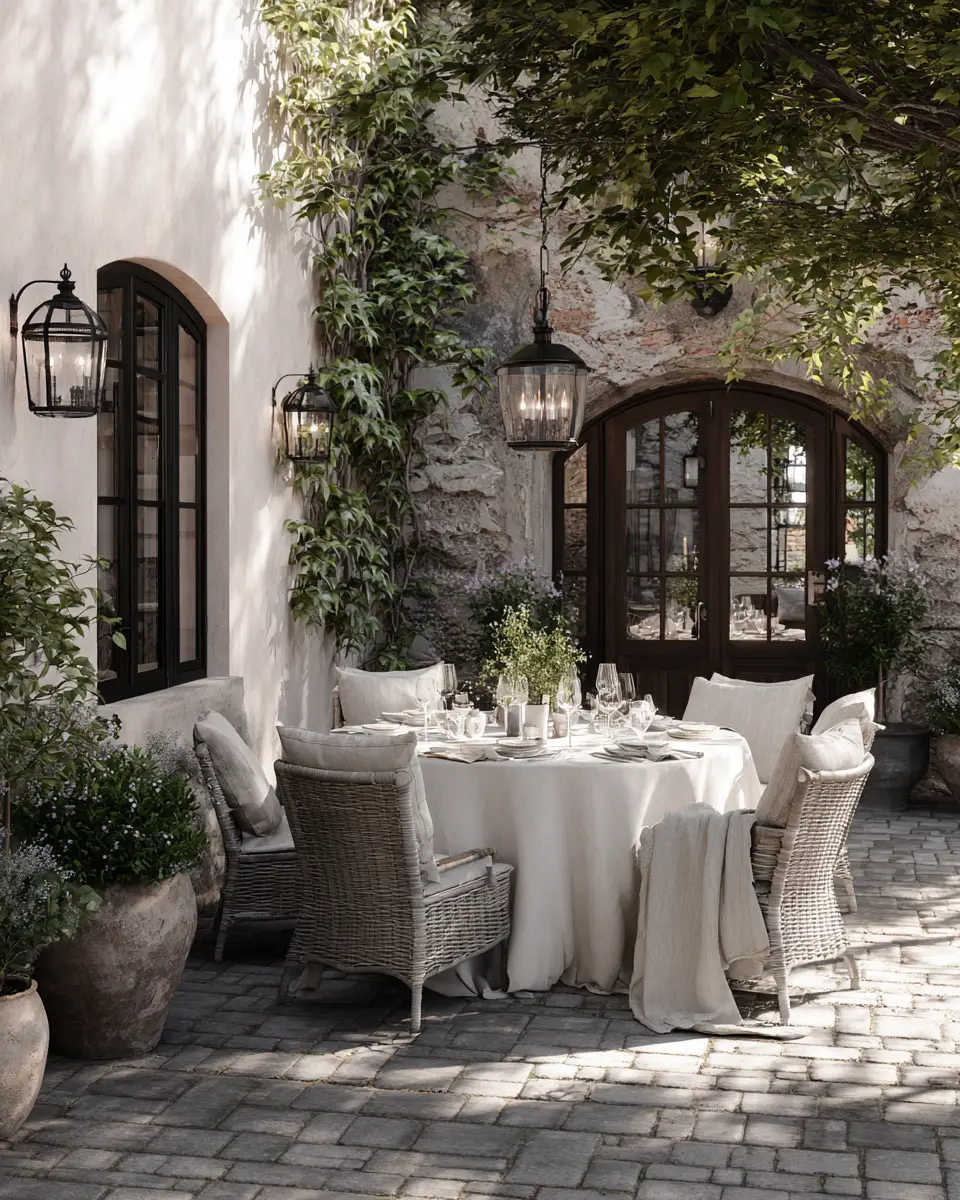 Airy Classic Patio Decor Ideas