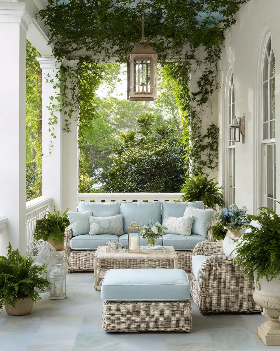 Airy Classic Patio Decor Ideas