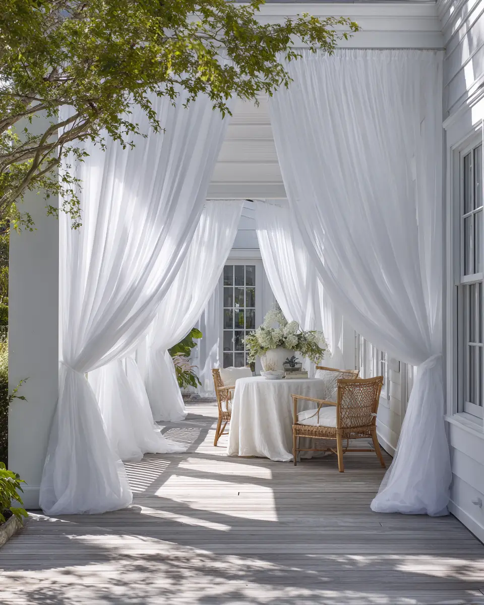 Airy Classic Patio Decor Ideas