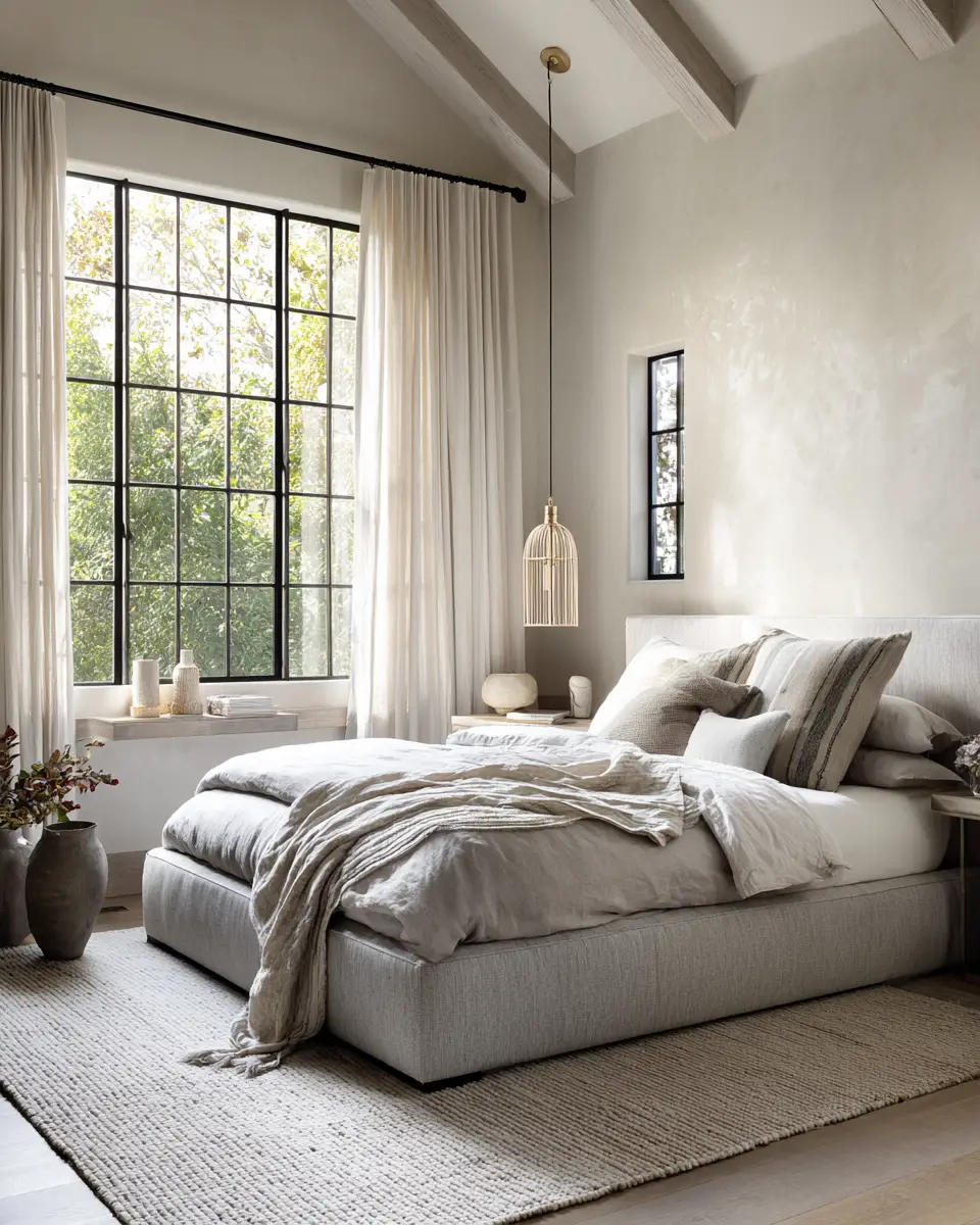 Airy Contemporary Bedroom Decor Ideas