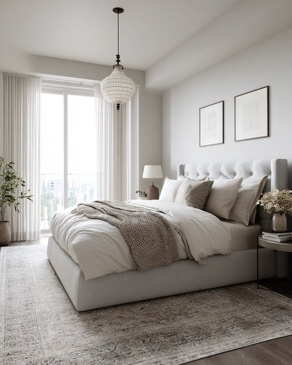 Airy Contemporary Bedroom Decor Ideas