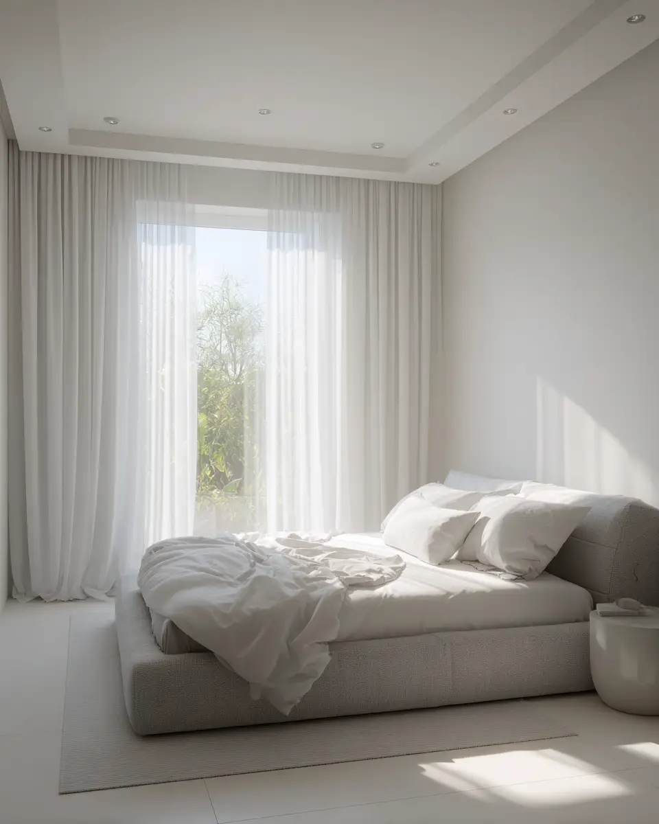 Airy Contemporary Bedroom Decor Ideas