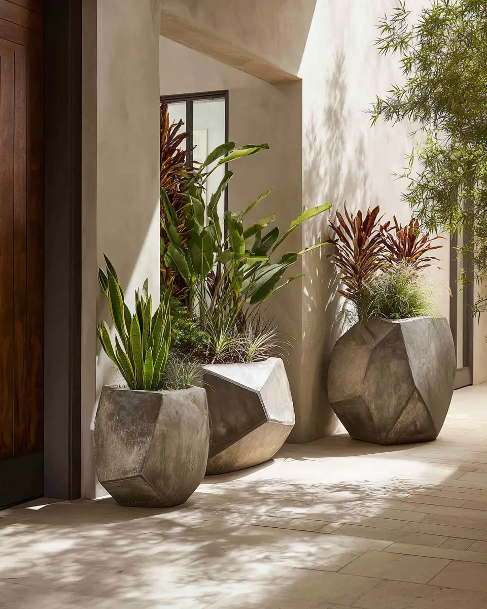 Airy Contemporary Garden Decor Ideas