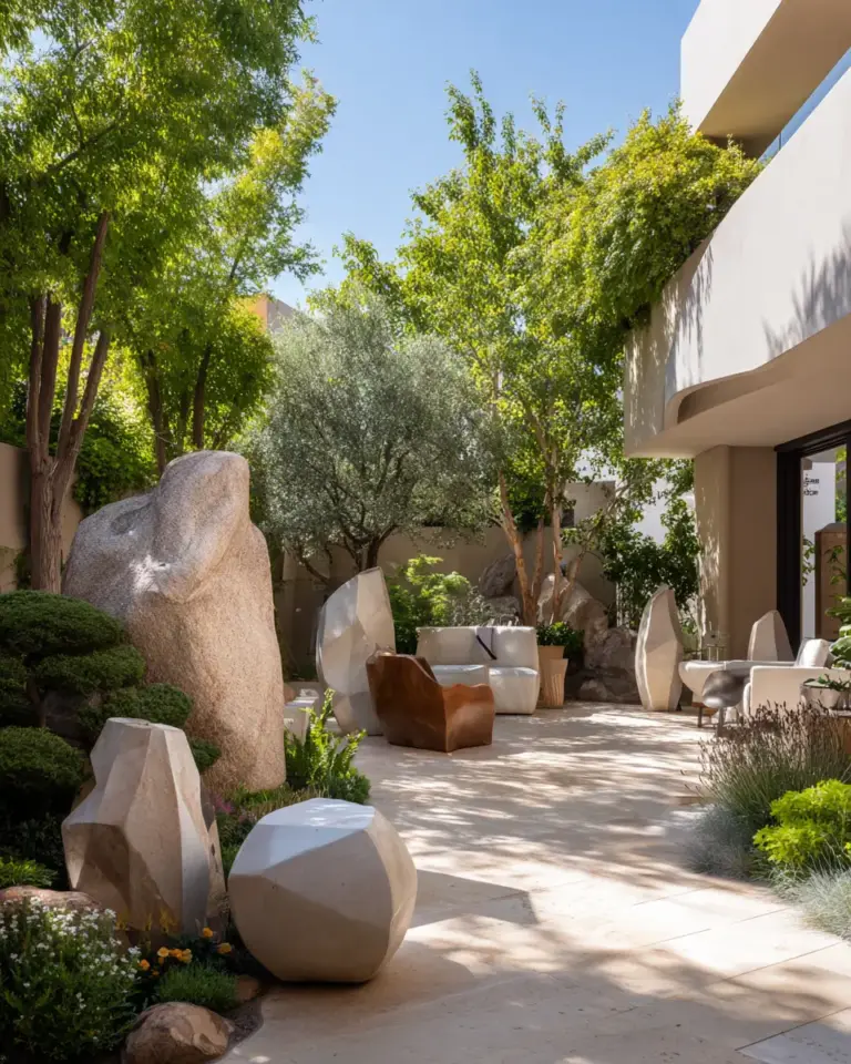 Airy Contemporary Patio Decor Ideas - Featured