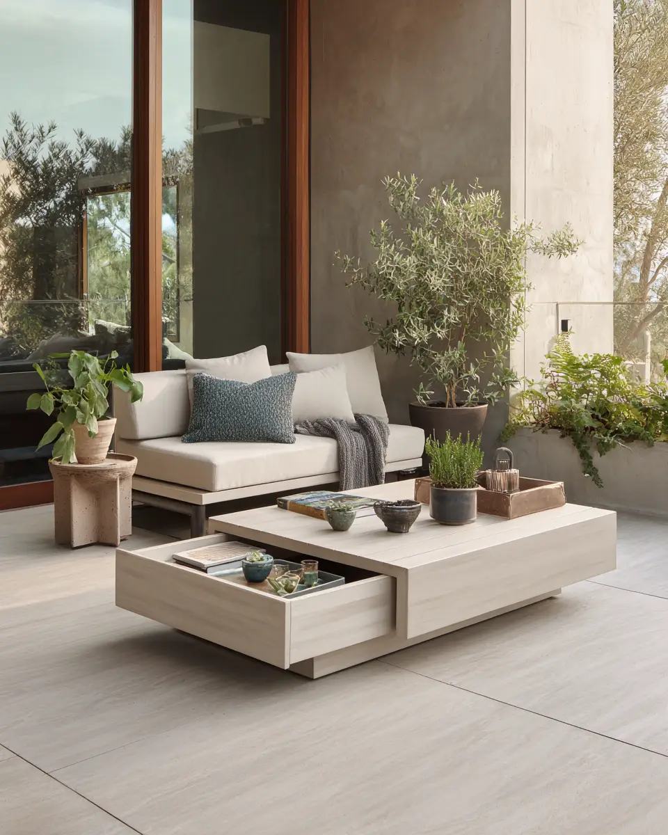 Airy Contemporary Patio Decor Ideas