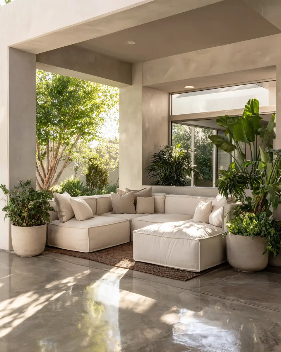 Airy Contemporary Patio Decor Ideas