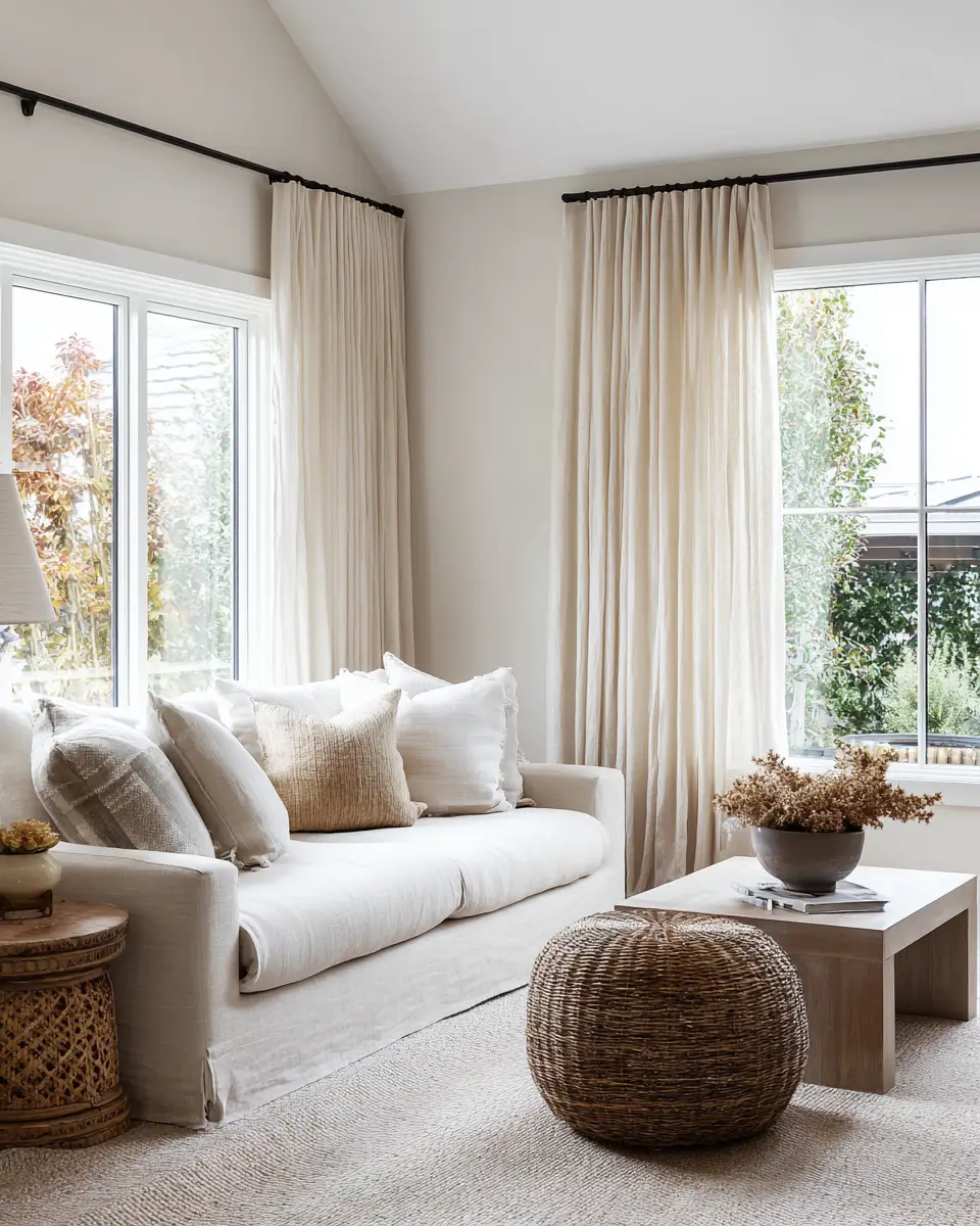 Airy Country Living Room Decor Ideas