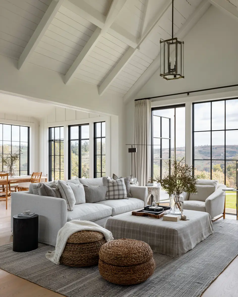 Airy Country Living Room Decor Ideas