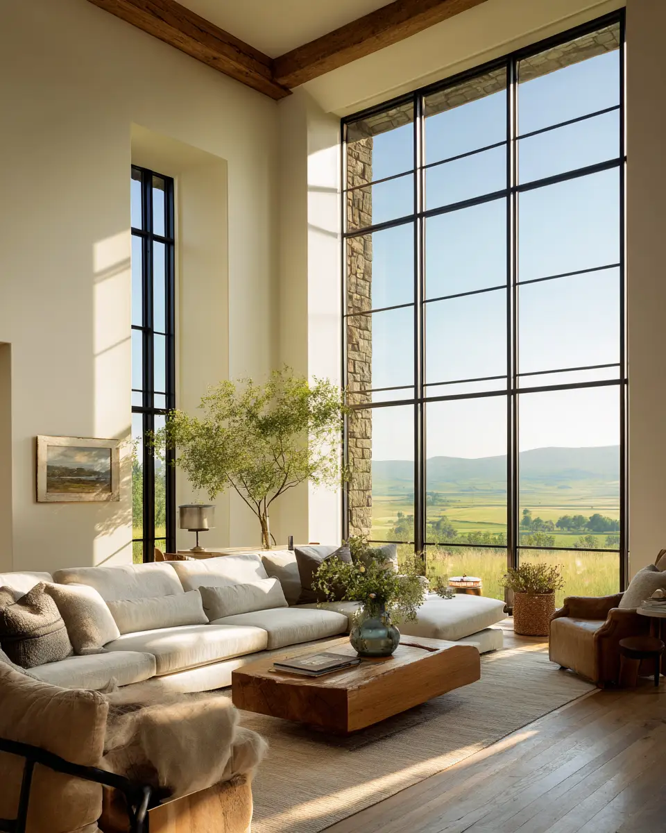 Airy Country Living Room Decor Ideas