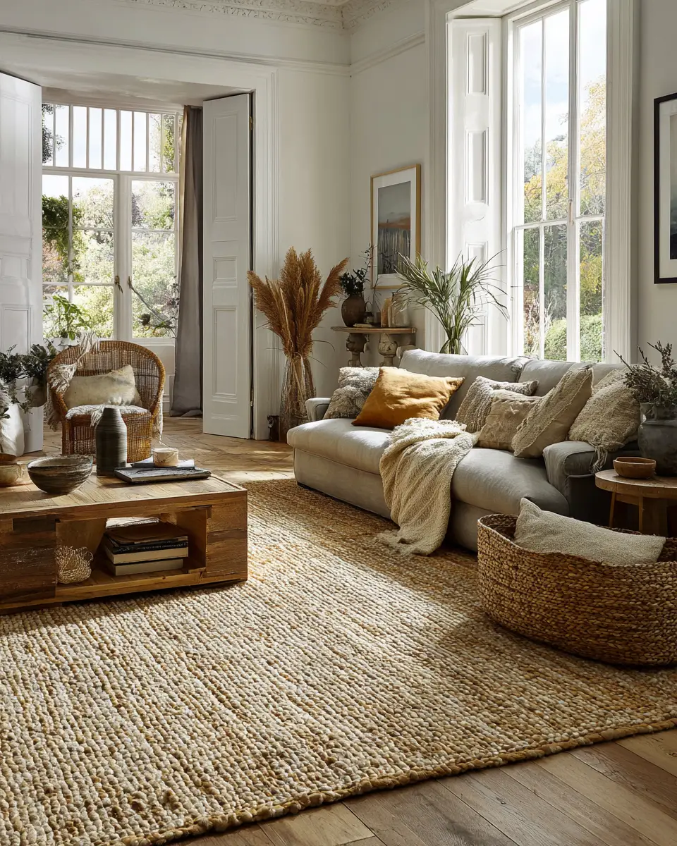 Airy Country Living Room Decor Ideas