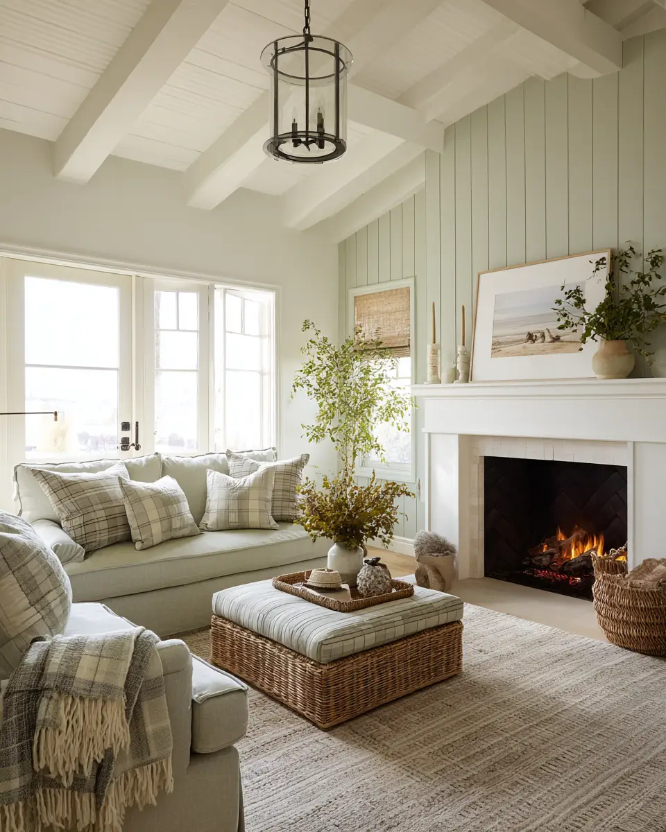 Airy Country Living Room Decor Ideas