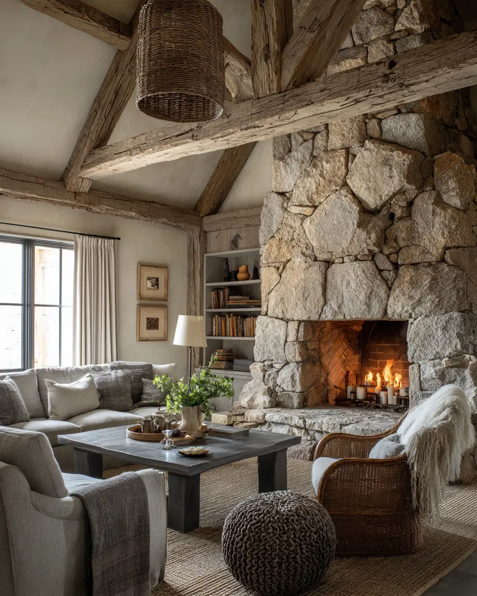 Airy Country Living Room Decor Ideas