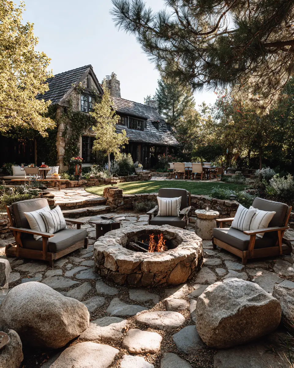 Airy Country Patio Decor Ideas