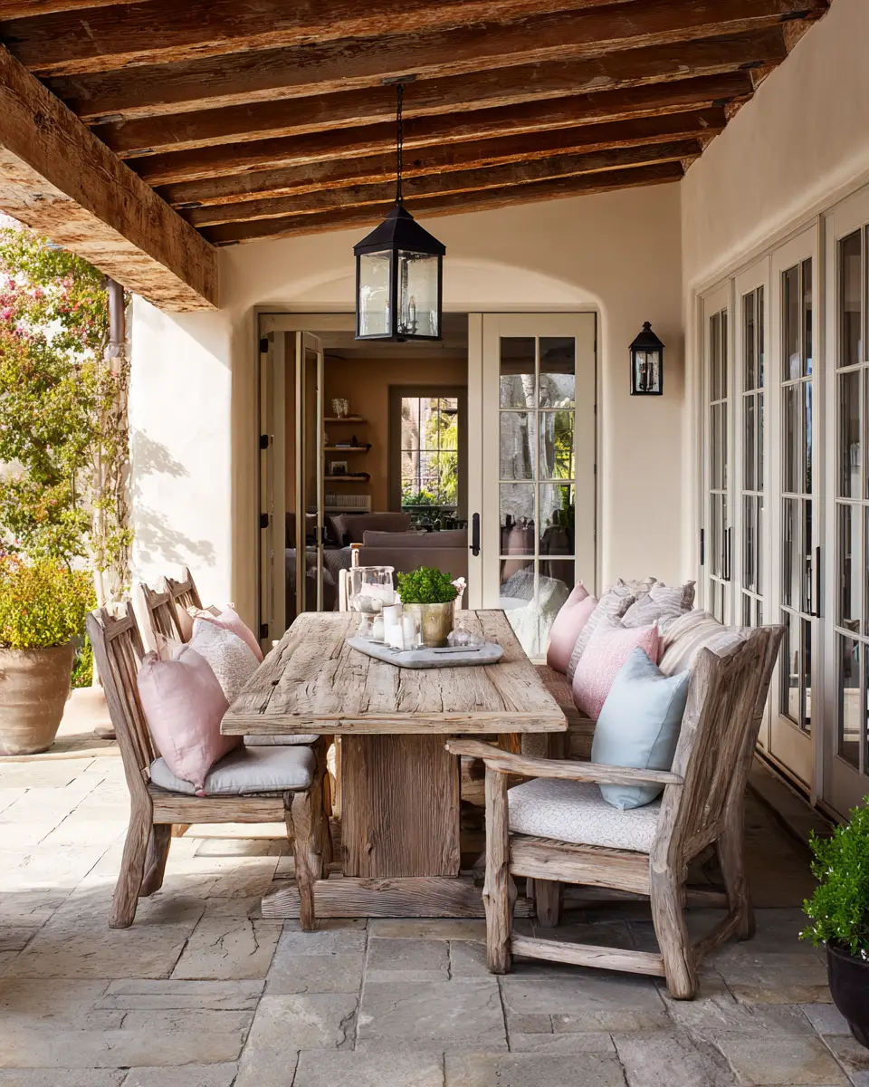 Airy Country Patio Decor Ideas