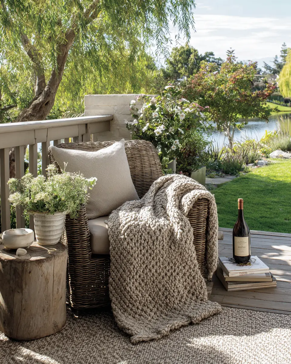 Airy Country Patio Decor Ideas
