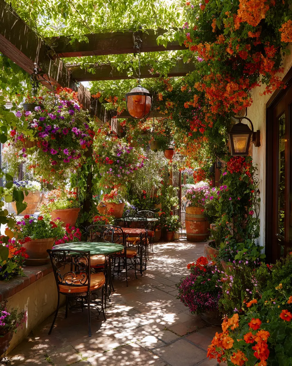 Airy Country Patio Decor Ideas