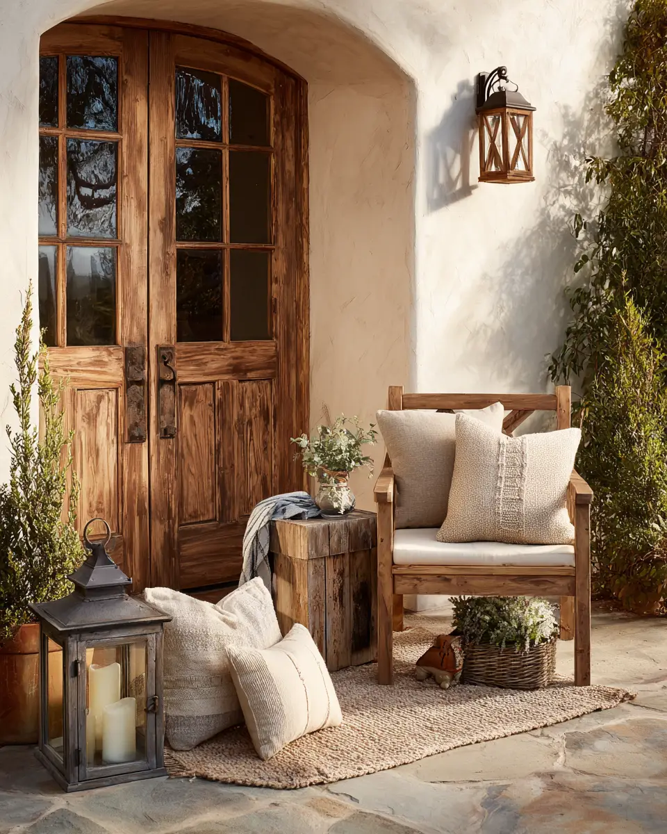 Airy Country Patio Decor Ideas