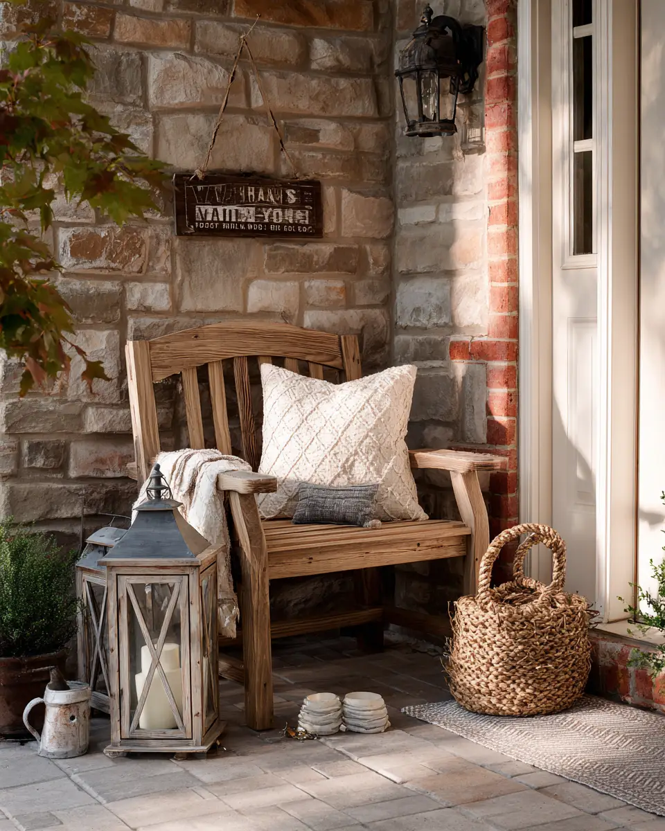 Airy Country Patio Decor Ideas