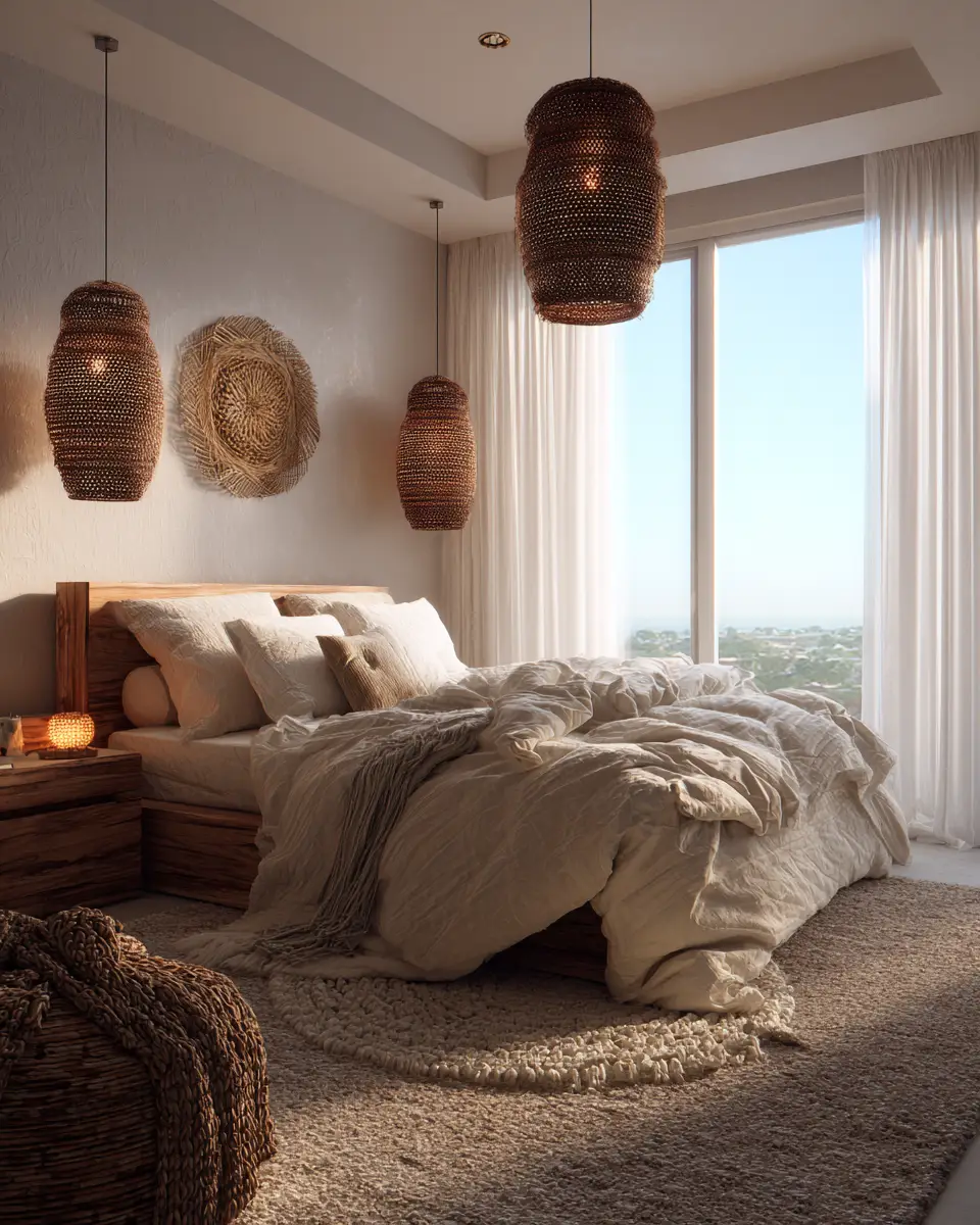 Airy Desert Bedroom Decor Ideas