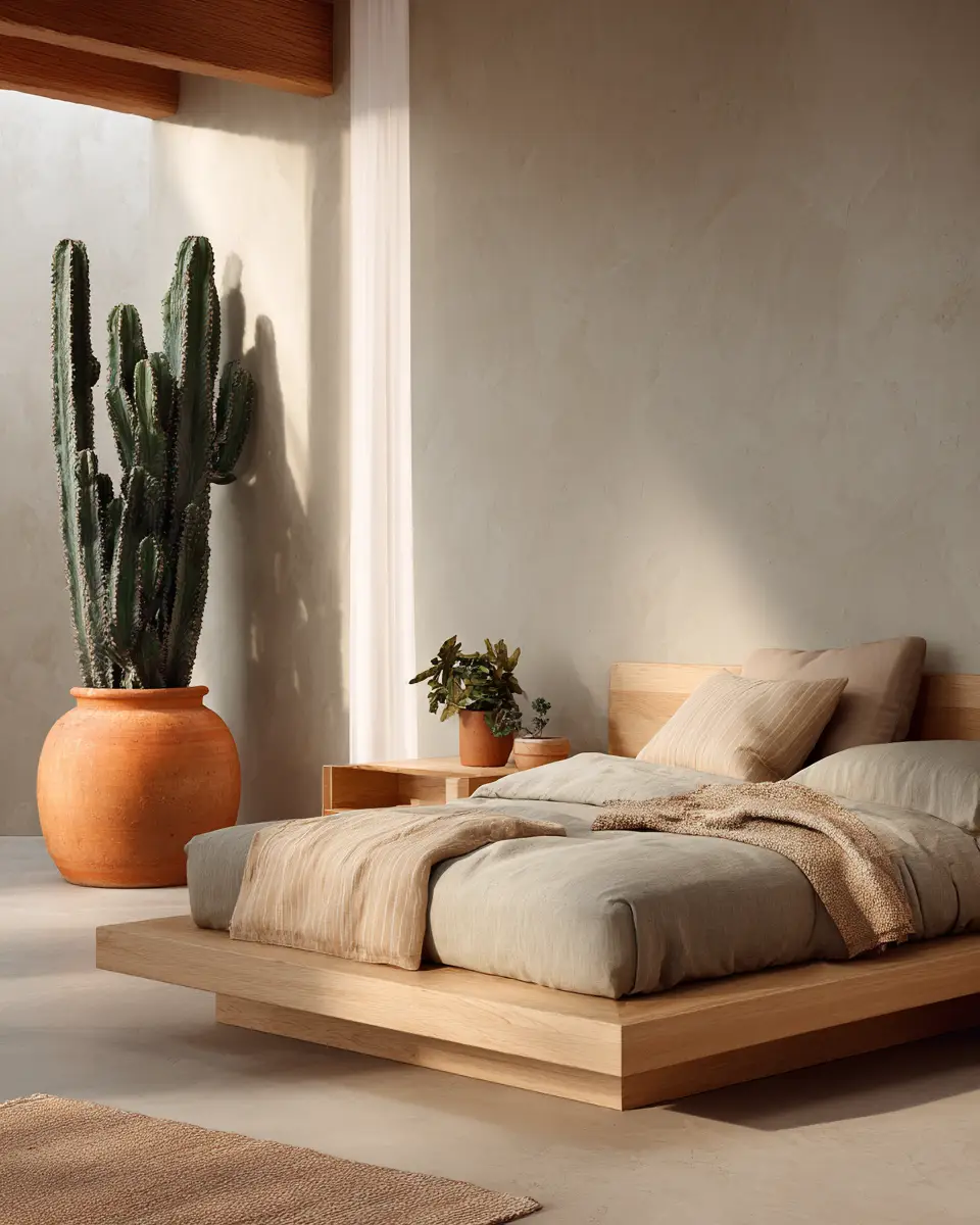 Airy Desert Bedroom Decor Ideas