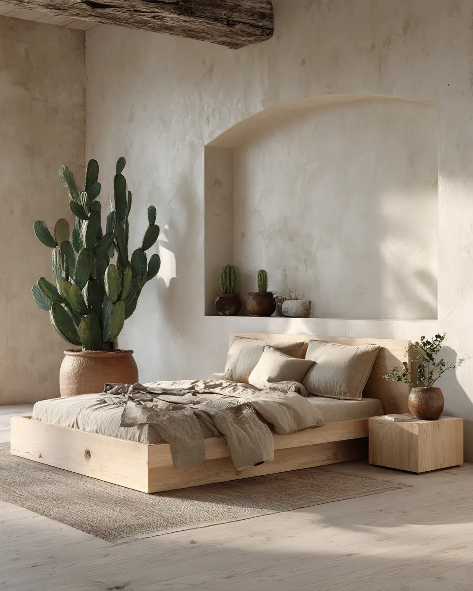 Airy Desert Bedroom Decor Ideas