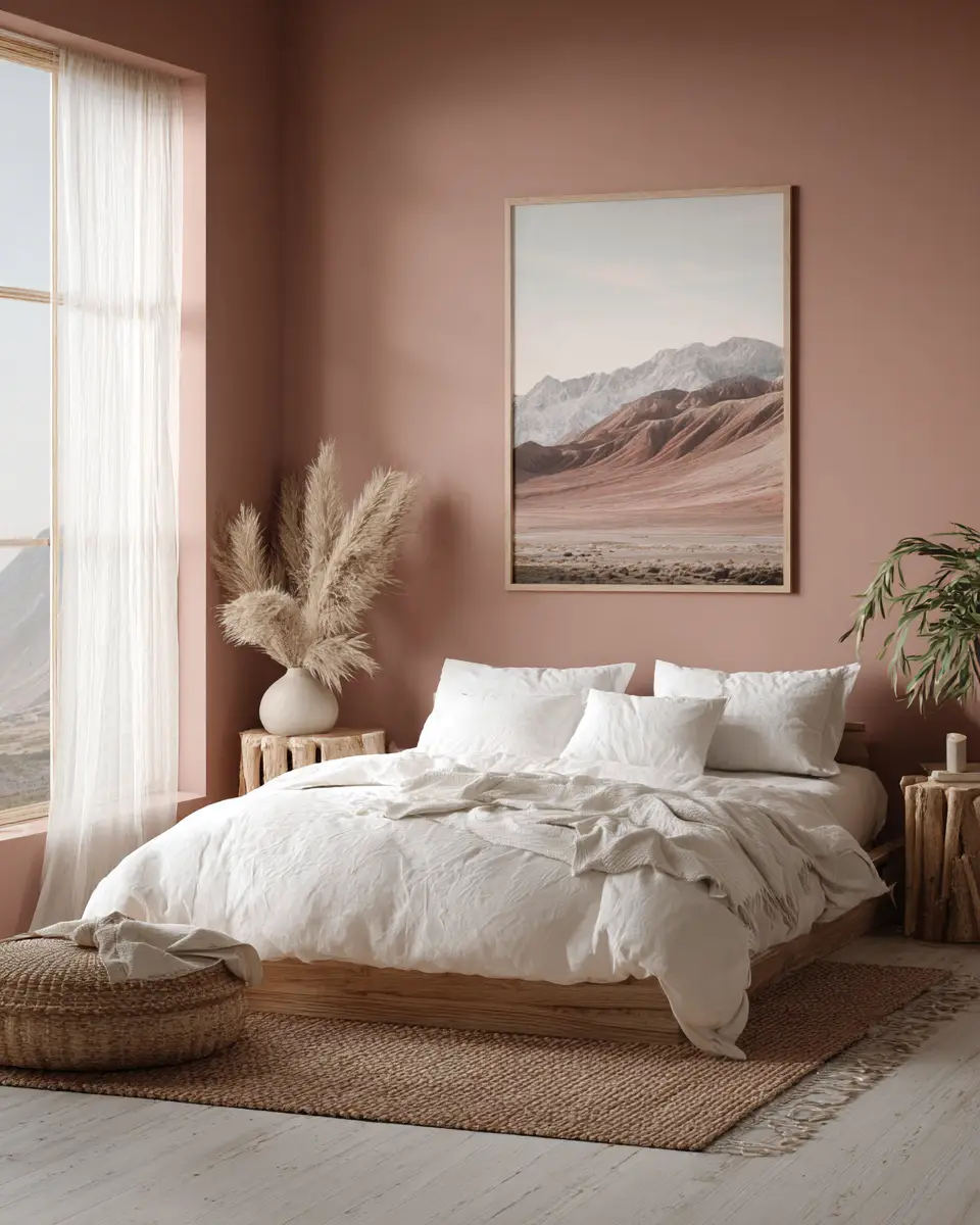 Airy Desert Bedroom Decor Ideas