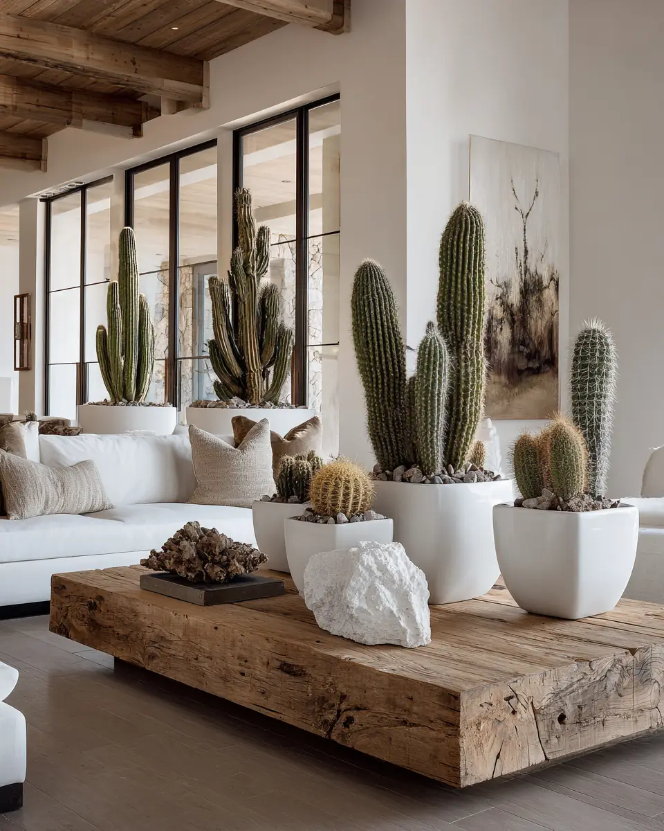 Airy Desert Living Room Decor Ideas