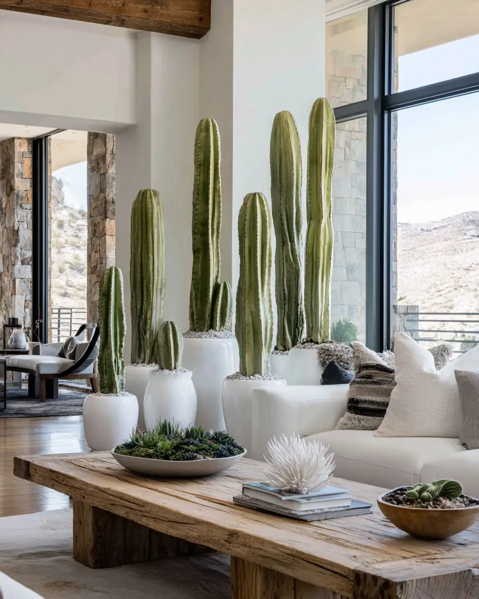 Airy Desert Living Room Decor Ideas